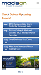Mobile Screenshot of madisonalchamber.com